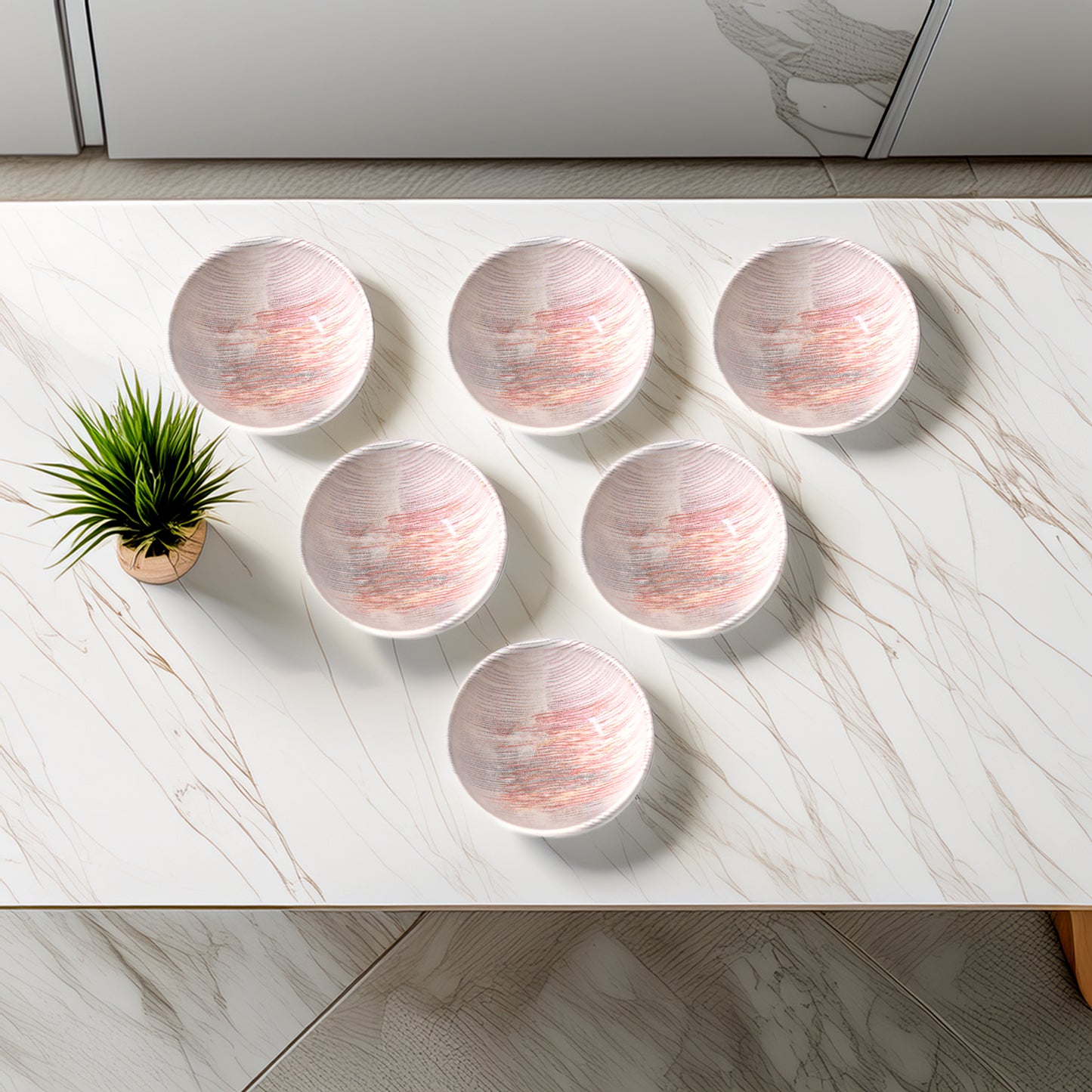 Mesa Rio Gold Bowl 10 Cm Set of 6