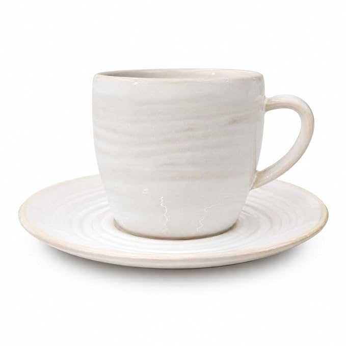 Mesa M183  CAFÉ RT COUPE COFFEE CUP & SAUCER  SET 4 (2 Cup & 2 Saucer)