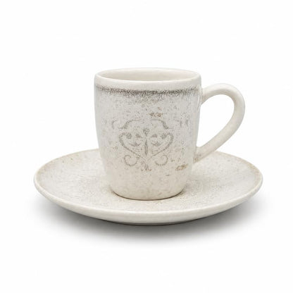 Mesa M161  RUBIO COUPE ESPRESSO CUP & SAUCER  SET 4 (2 Cup & 2 Saucer)