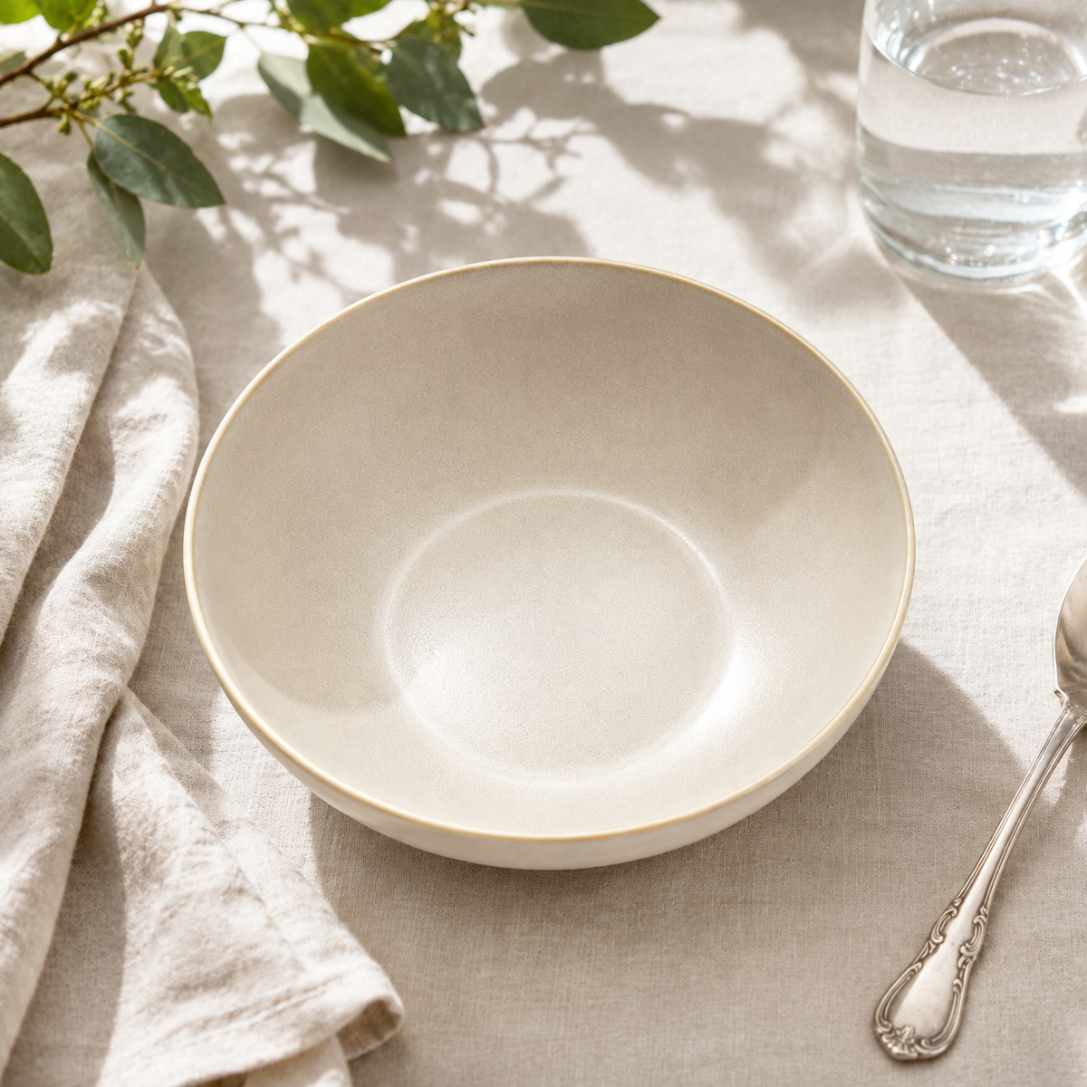 Mesa M222 TAUPE COUPE BOWL 17 cm SET 2