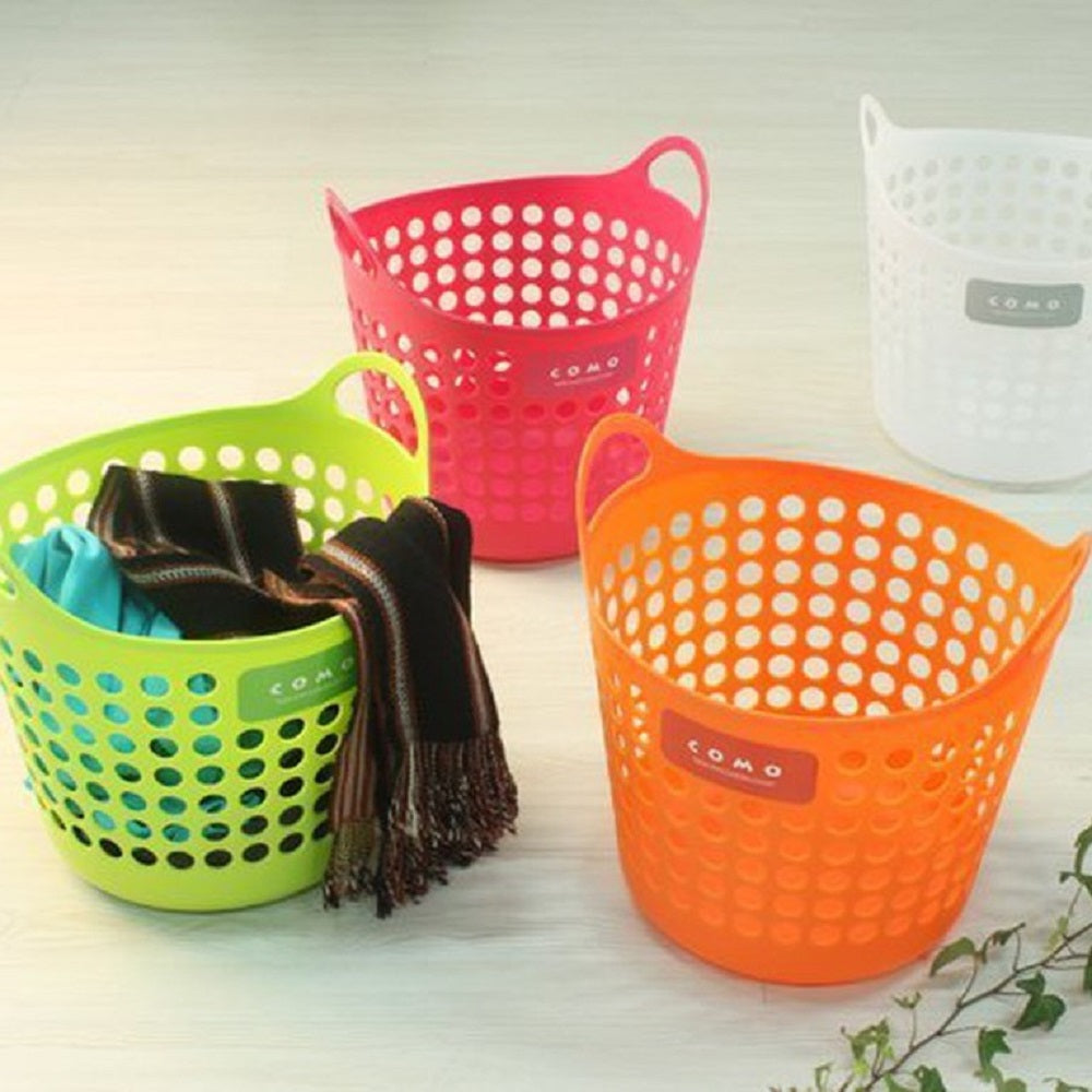 PLASTIC SOFT BASKET LARGE - ORANGE