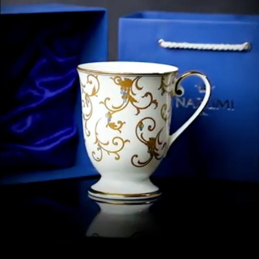 Buy Bone China Anatolia Blue Tea Cup by Narumi – tablejoy