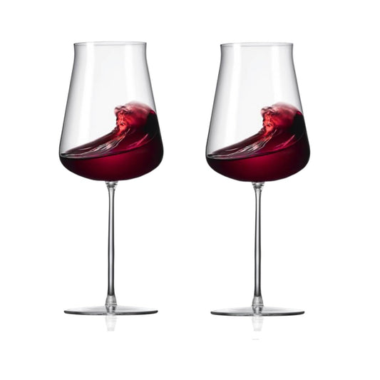 Polaris Ultralight Champagne Bordeaux Wine Glasses Set 2