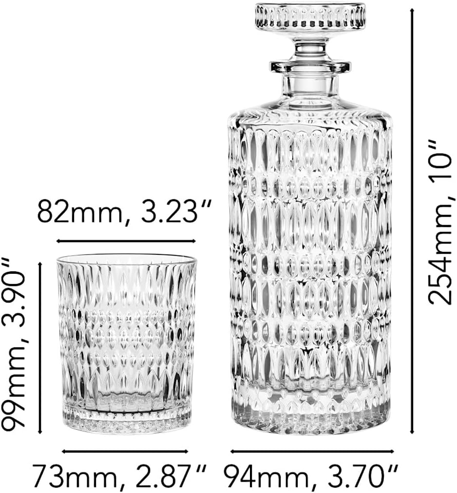 Nachtmann Whisky Decanter Set of 3 ETHNO