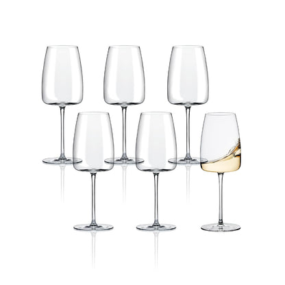 Lord Champagne Wine Glasses 420 ml Set 6