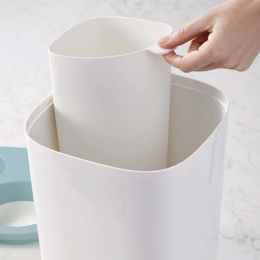 Split Bathroom Waste Separation Bin