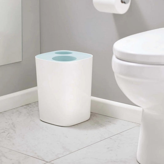 Split Bathroom Waste Separation Bin