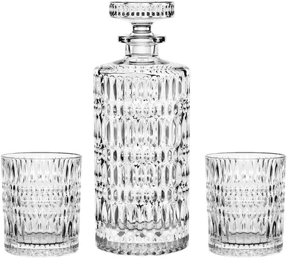 Nachtmann Whisky Decanter Set of 3 ETHNO