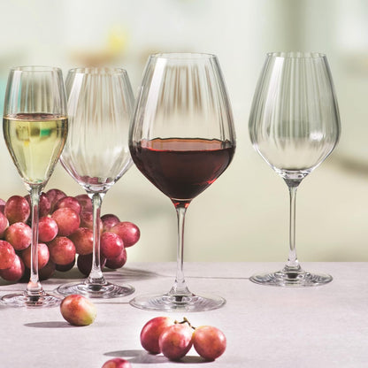 Optical Champagne Optical Wine Glasses Set 6