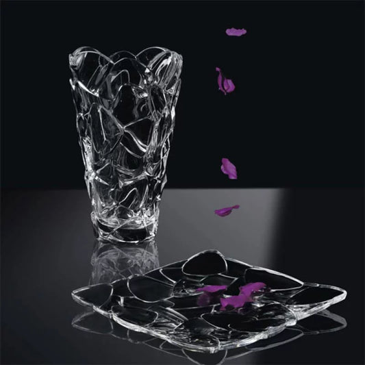 Petals Crystal Plate 28 cm