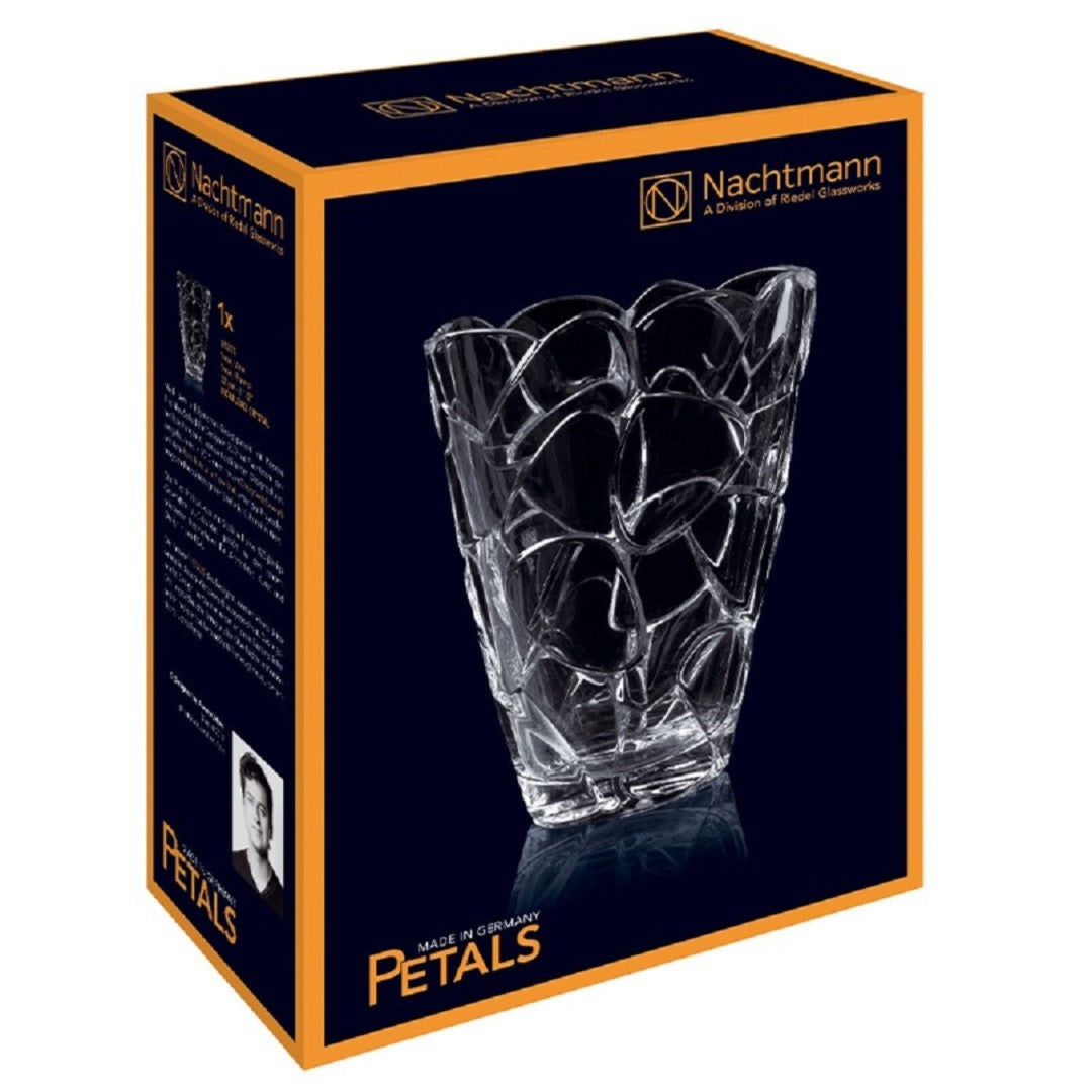 Petals Crystal Vase 22 Cm