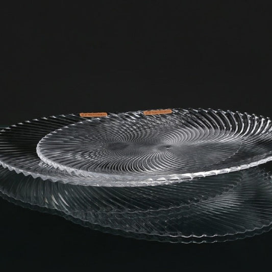 Samba Crystal Charger Plate Clear 32cm (Set of 2)