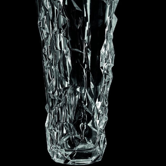 Sculpture Crystal Flower Vase 33 cm