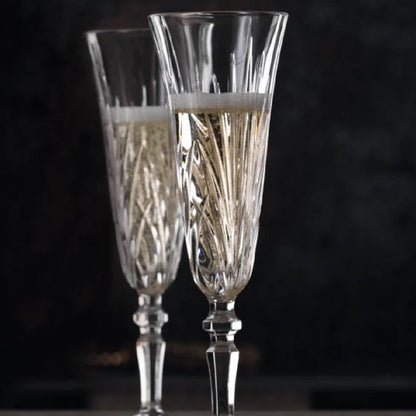 Palais Crystal Taper Champagne Set of 6