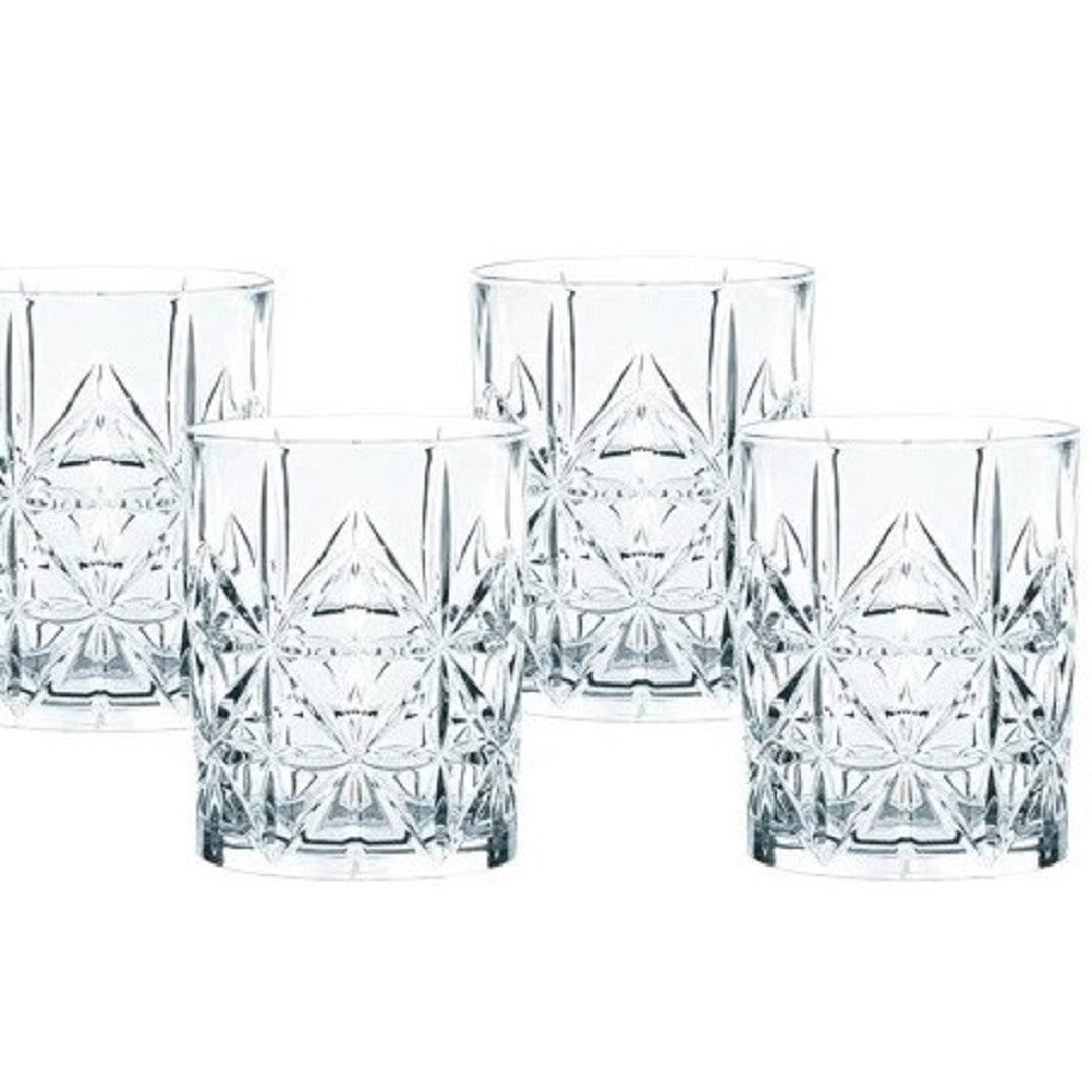 Highland Cross whisky tumblers