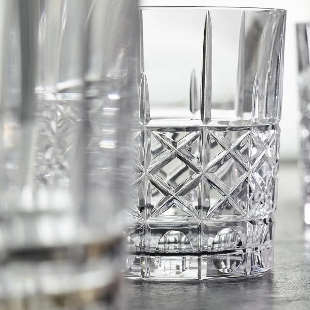 Highland Cross whisky tumblers