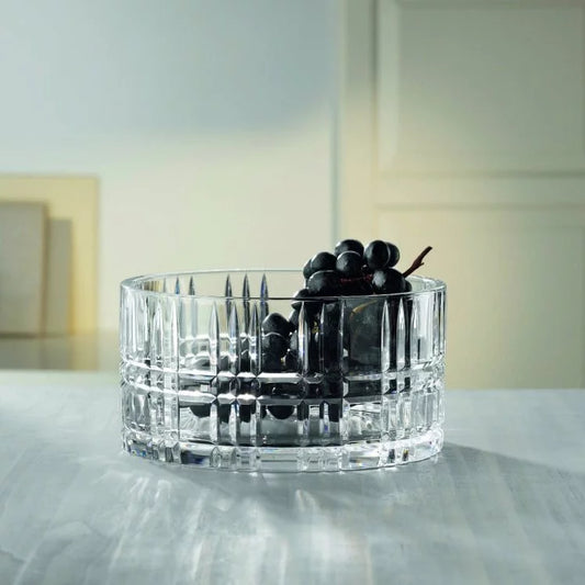 Square Crystal Bowl 23 cm