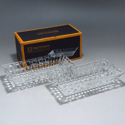 Buy Bossanova Rectangular Bowls 17 cm (Set of 2) Online by Nachtmann - tablejoy.in