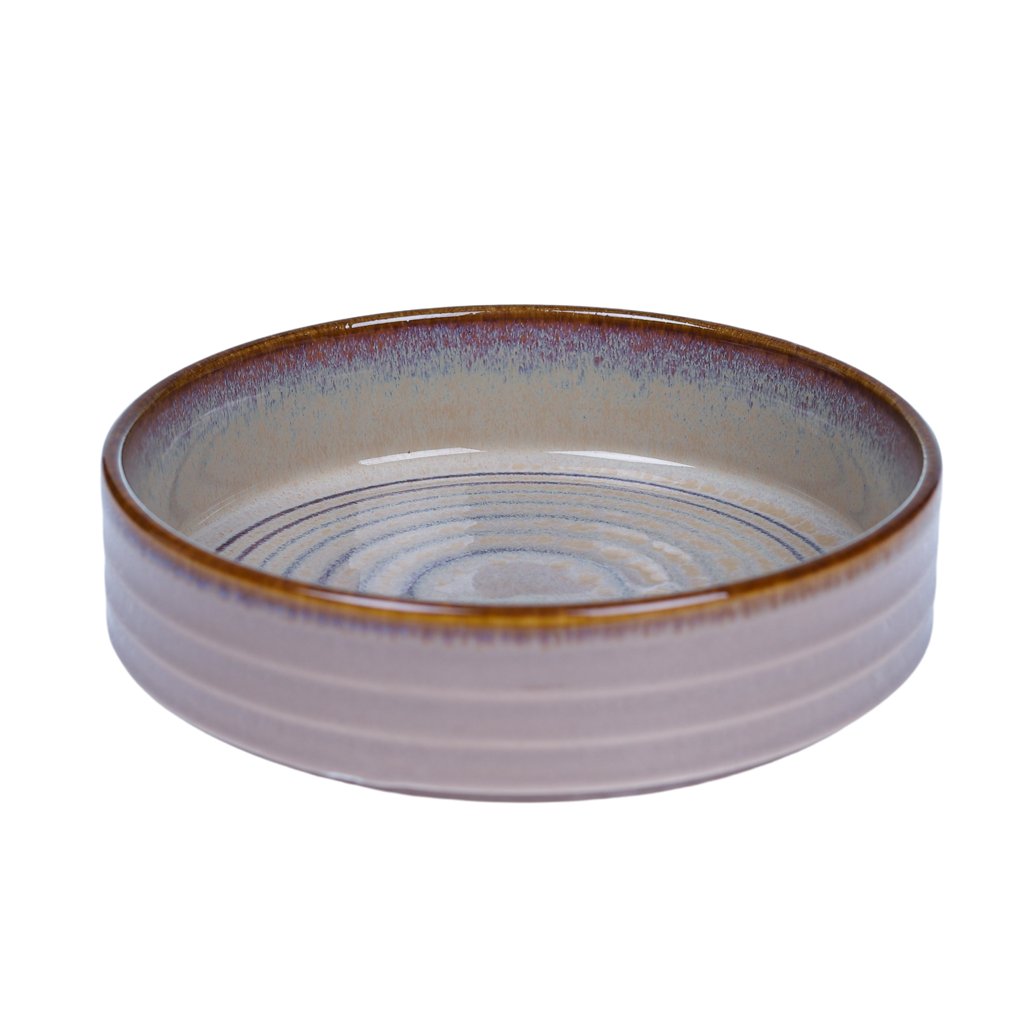 FUJITAKE BOWL STACKABLE 12CM ART MIST GREEN DOTTS SET OF 6