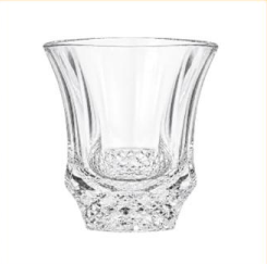 HANDCUT  DIAMOND CUT WHISKY TUMBLER SET OF 6