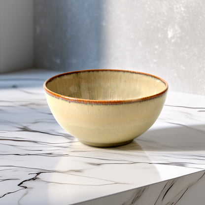 Mesa Agata Beige Bowl 10 Cm Set of 6