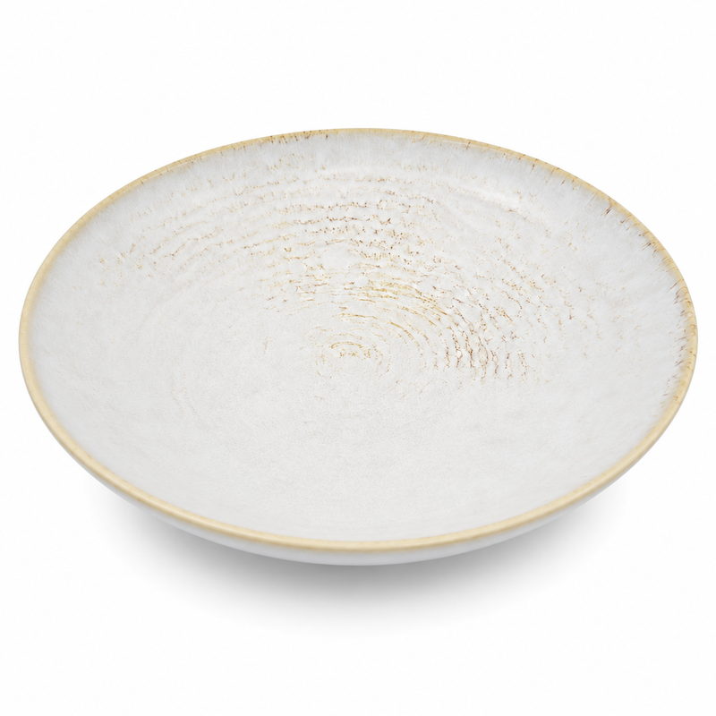Mesa M196 BLUE EYE GOLD COUPE PASTA BOWL 22 cm