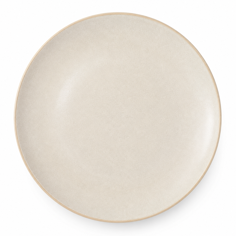 Mesa M217 TAUPE COUPE DINNER PLATE 27 cm