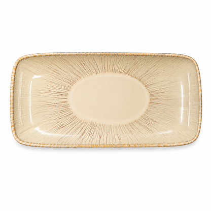 Mesa M135 AGATA BEGE TAPAS PLATTER 28 CM 1 Pc