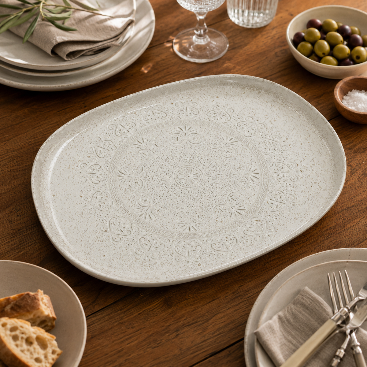 Mesa M166 RUBIO UNO PLATTER 33 cm 1 Pc