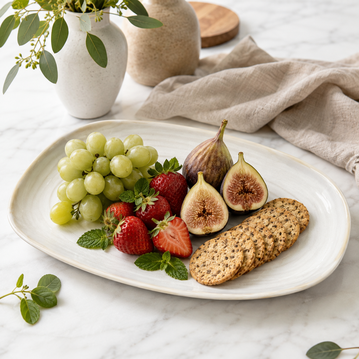 Mesa M186 CAFÉ RT ORGANIC PLATTER 26 cm 1 Pc