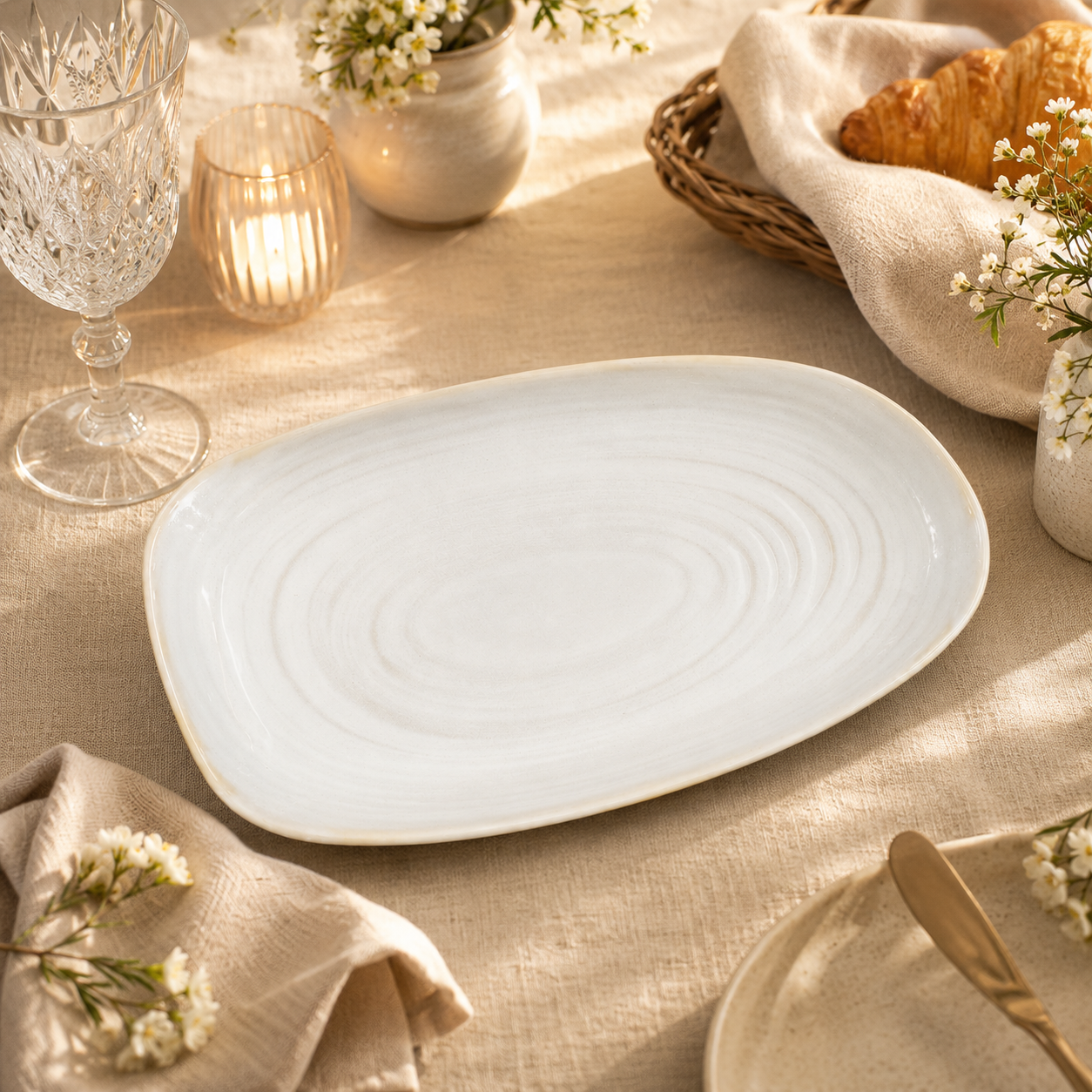 Mesa M186 CAFÉ RT ORGANIC PLATTER 26 cm 1 Pc