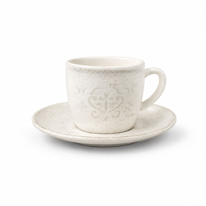 Mesa M162 RUBIO COUPE COFFEE CUP & SAUCER   SET 4 (2 Cup & 2 Saucer)
