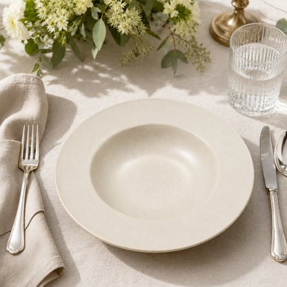 Mesa M220 TAUPE COUPE PASTA BOWL 27 cm