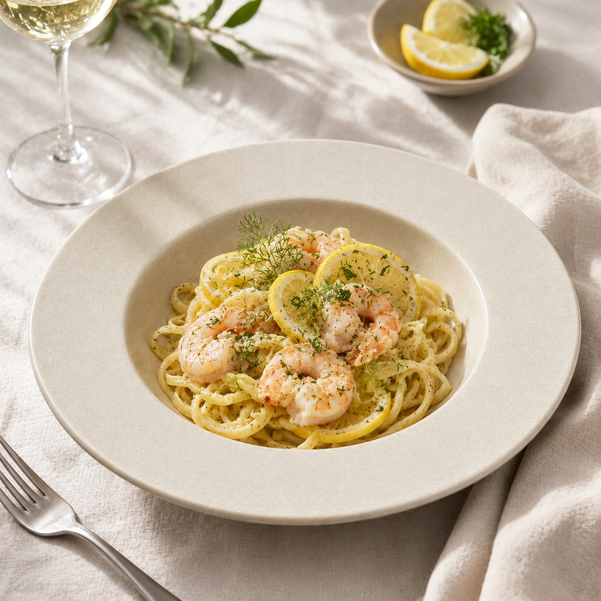 Mesa M220 TAUPE COUPE PASTA BOWL 27 cm