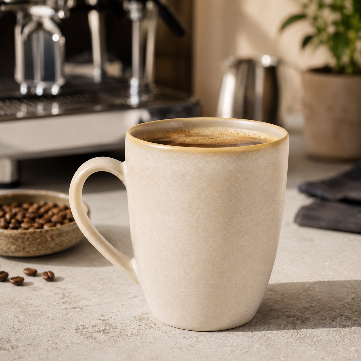 Mesa M228 TAUPE COUPE MUG 325 ml SET 6