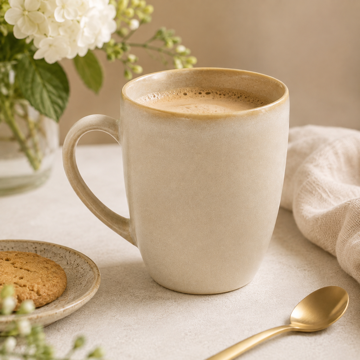 Mesa M228 TAUPE COUPE MUG 325 ml SET 6
