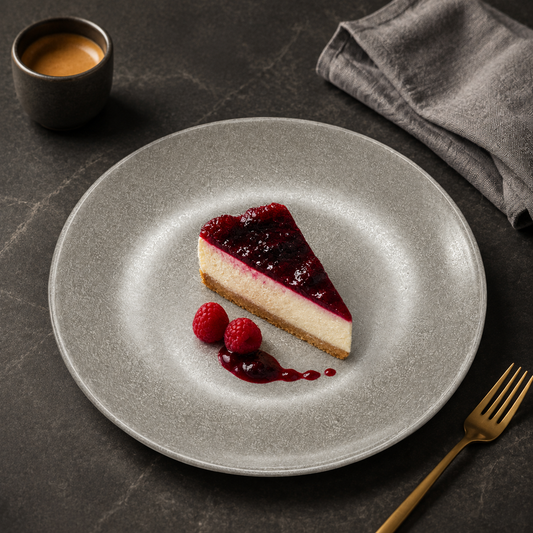 Mesa M239 GREY COUPE DINNER PLATE 27 cm