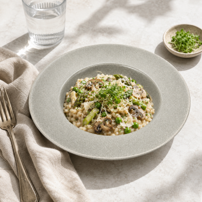 Mesa M242 GREY COUPE PASTA BOWL 27 cm