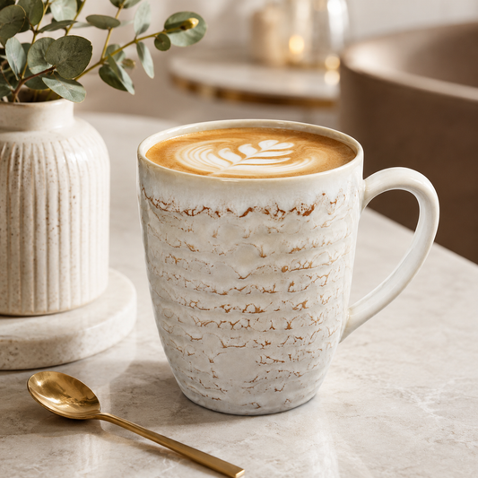 Mesa M205 BLUE EYE GOLD COUPE MUG 325 ml SET 6