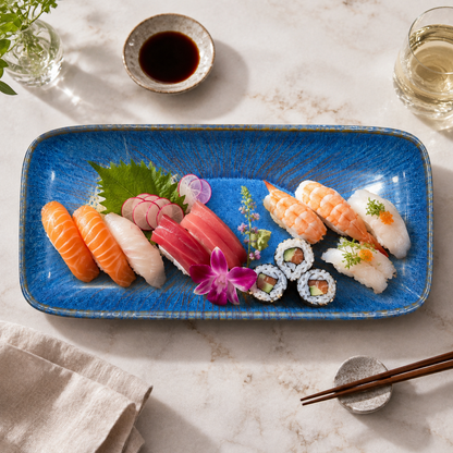 Mesa M134 AGATA COBALTO TAPAS PLATTER 28 CM 1 Pc