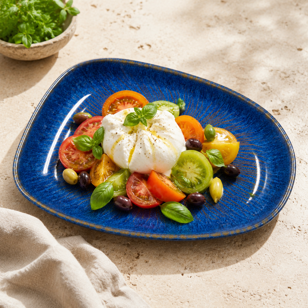 Mesa M140 AGATA COBALTO ORGANIC PLATTER 26 CM 1 Pc