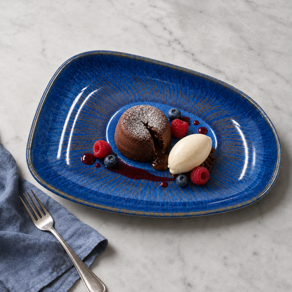 Mesa M140 AGATA COBALTO ORGANIC PLATTER 26 CM 1 Pc