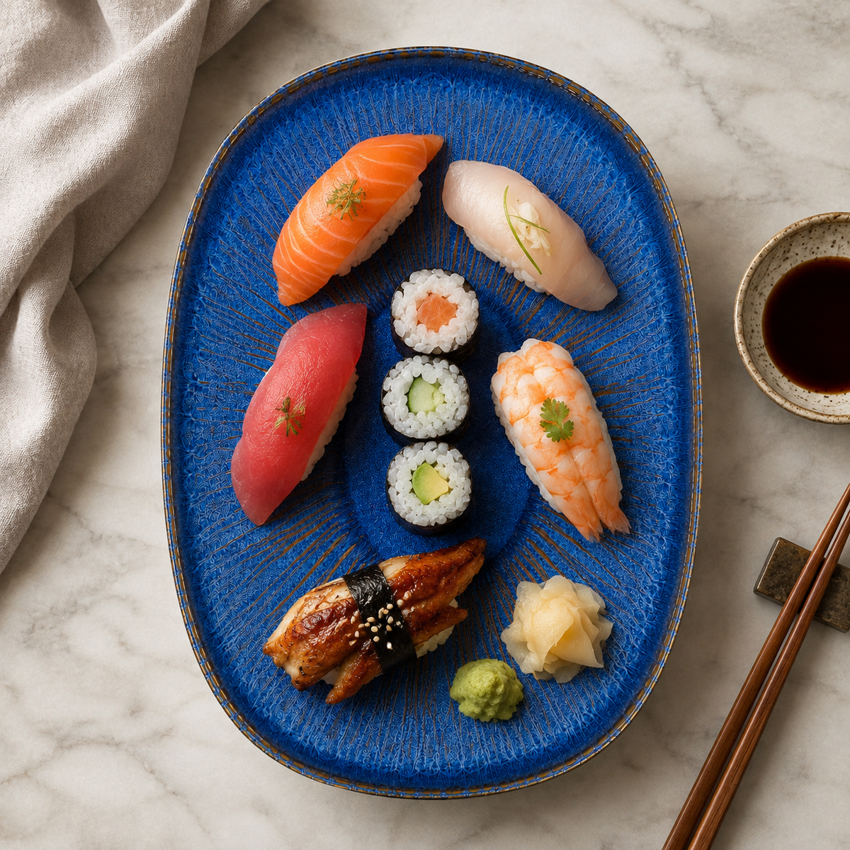 Mesa M146 AGATA COBALTO UNO PLATTER 33 CM 1 Pc