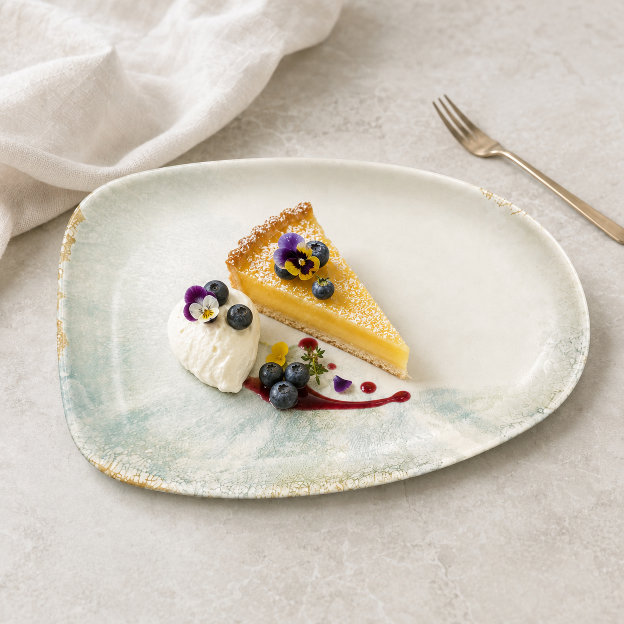 Mesa M141 CAPADOCIA ORGANIC PLATTER 26 CM 1 Pc