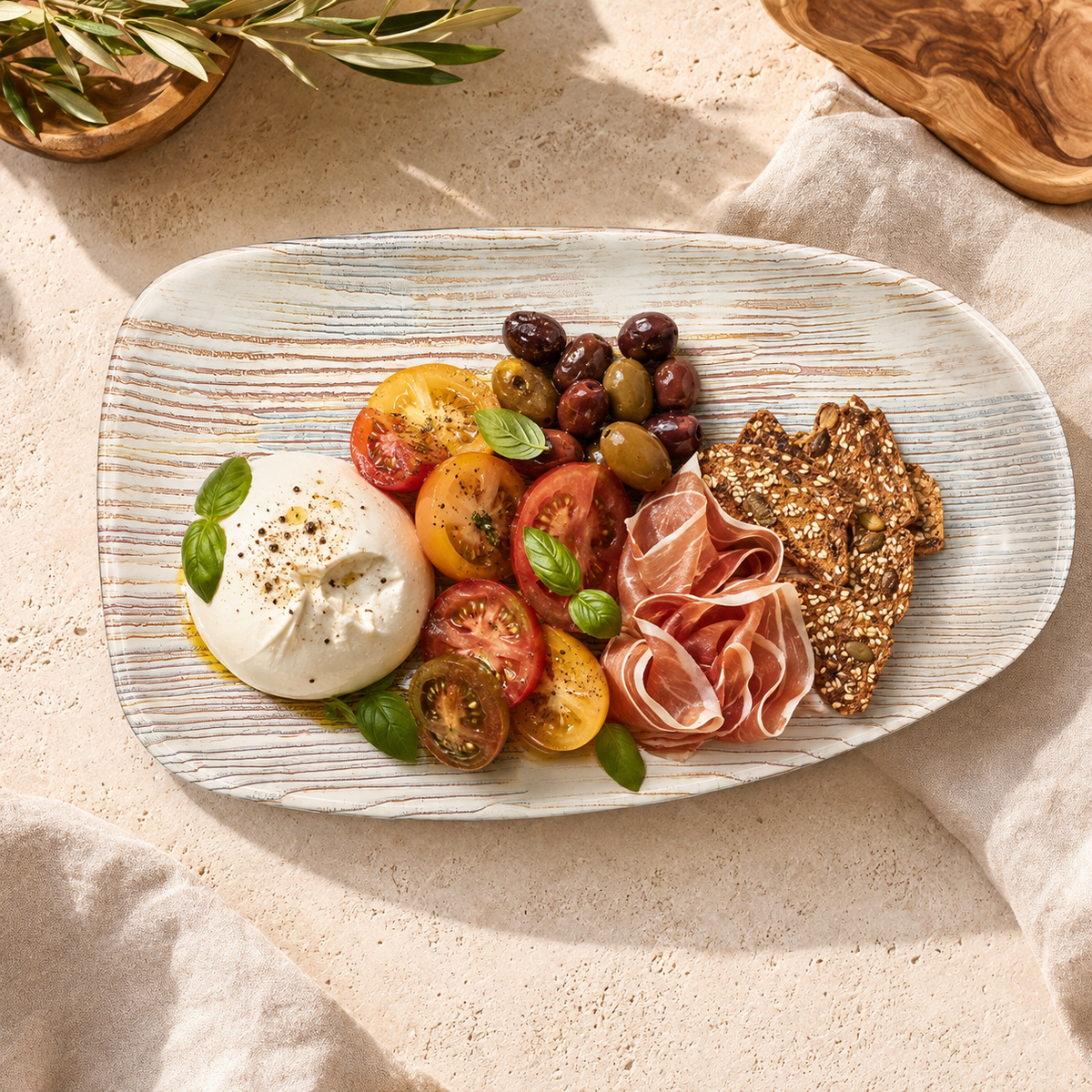 Mesa M142 RIO GOLD ORGANIC PLATTER 26 CM 1 Pc