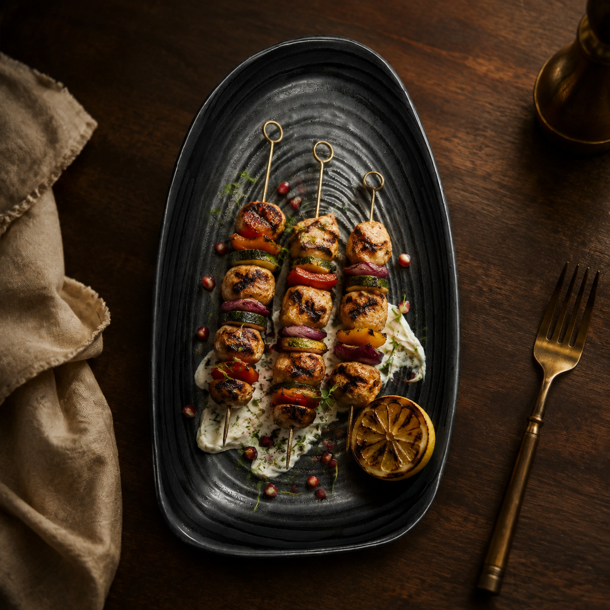 Mesa M143 CRAYON ORGANIC PLATTER 26 CM 1 Pc
