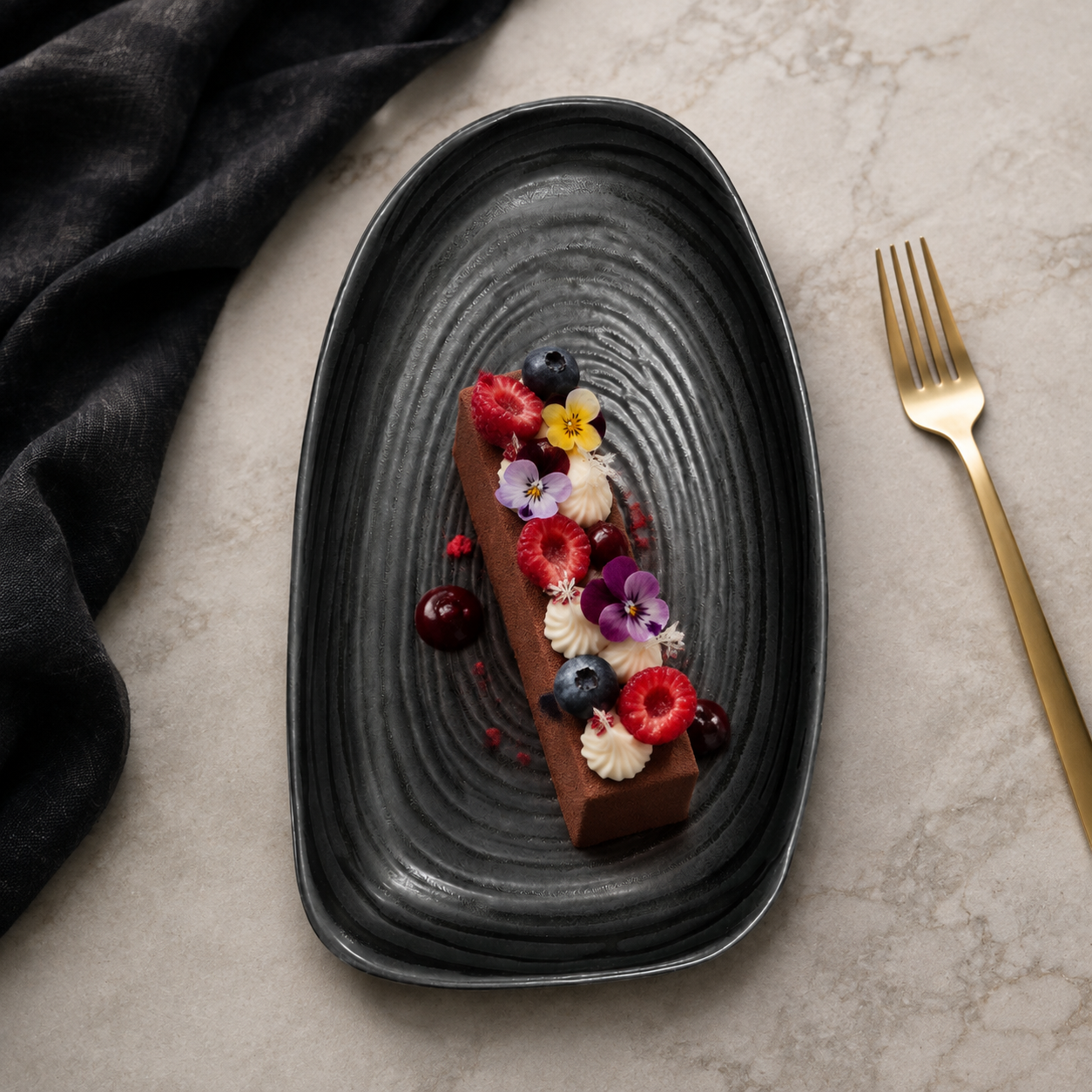 Mesa M143 CRAYON ORGANIC PLATTER 26 CM 1 Pc
