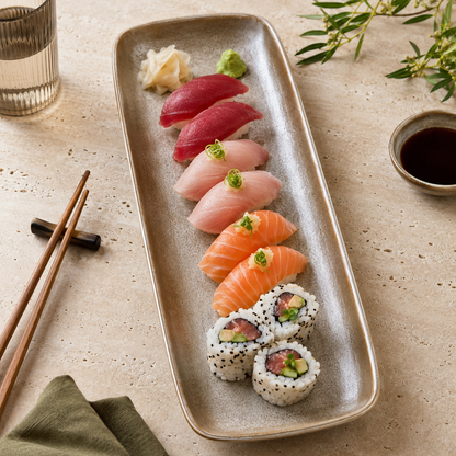 Mesa M136 BROWN METALIC TAPAS PLATTER 28 CM 1 Pc