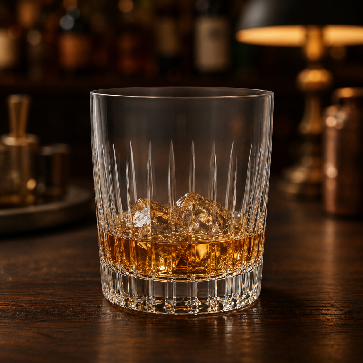 HANDCUT  KILLI  WHISKY TUMBLER SET OF 4