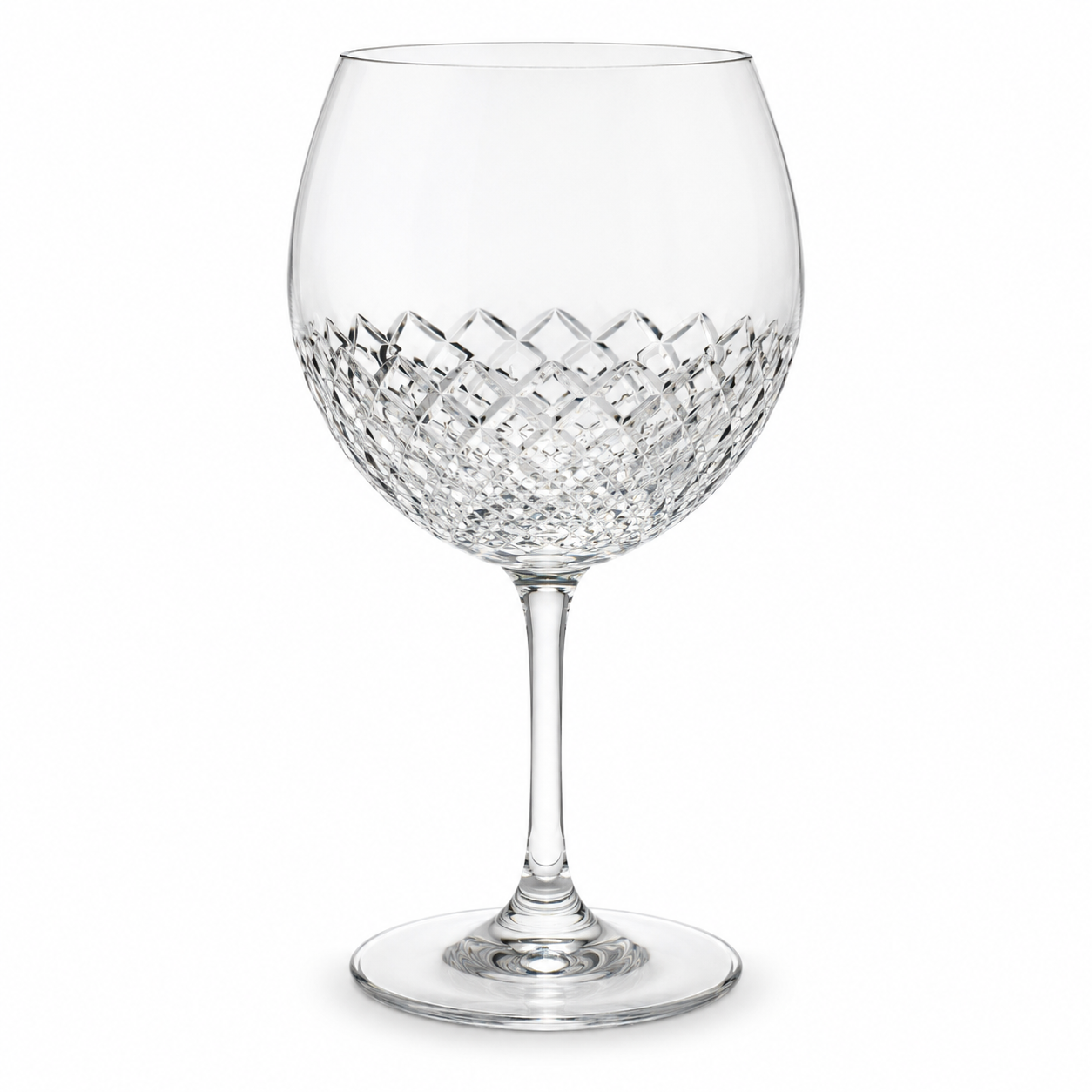HANDCUT  DIAMOND CUT GIN N TONIC SET OF 6